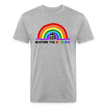 Load image into Gallery viewer, Fitted Cotton/Poly T-Shirt by Next Level - heather gray